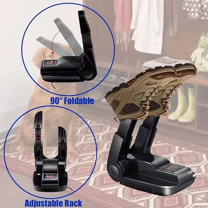 Shoe Dryer Ozone Deodorant Shoe Dryer Dry Shoes Smart Retractable Shoe Warmer Winter Shoe Drying