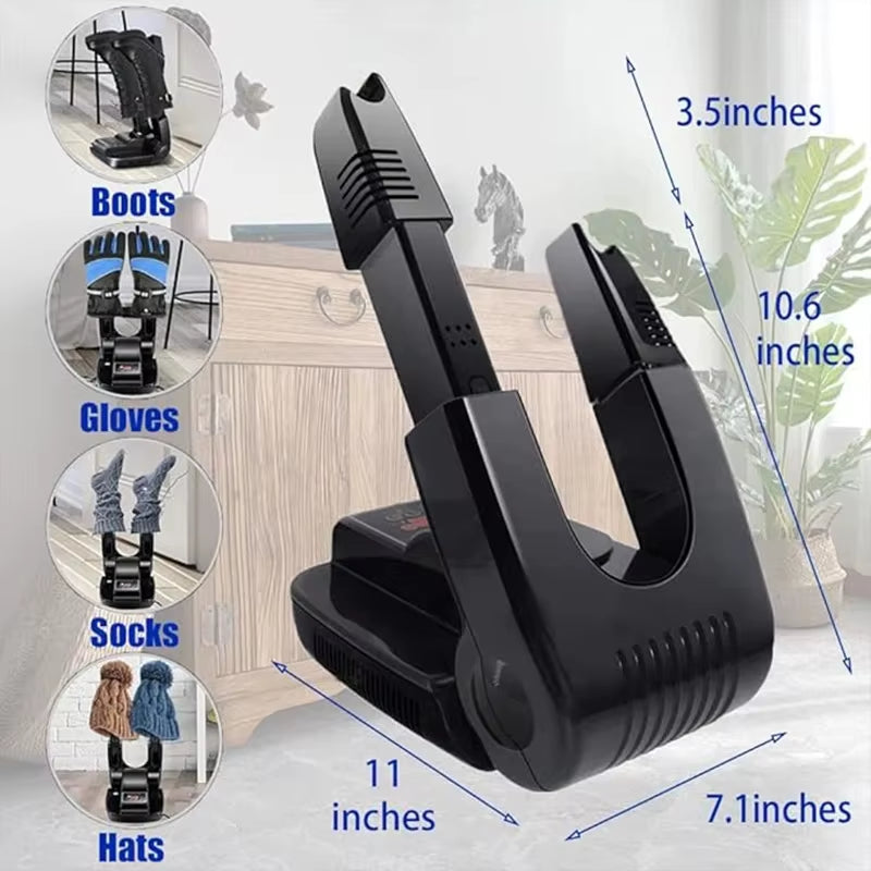 Shoe Dryer Ozone Deodorant Shoe Dryer Dry Shoes Smart Retractable Shoe Warmer Winter Shoe Drying