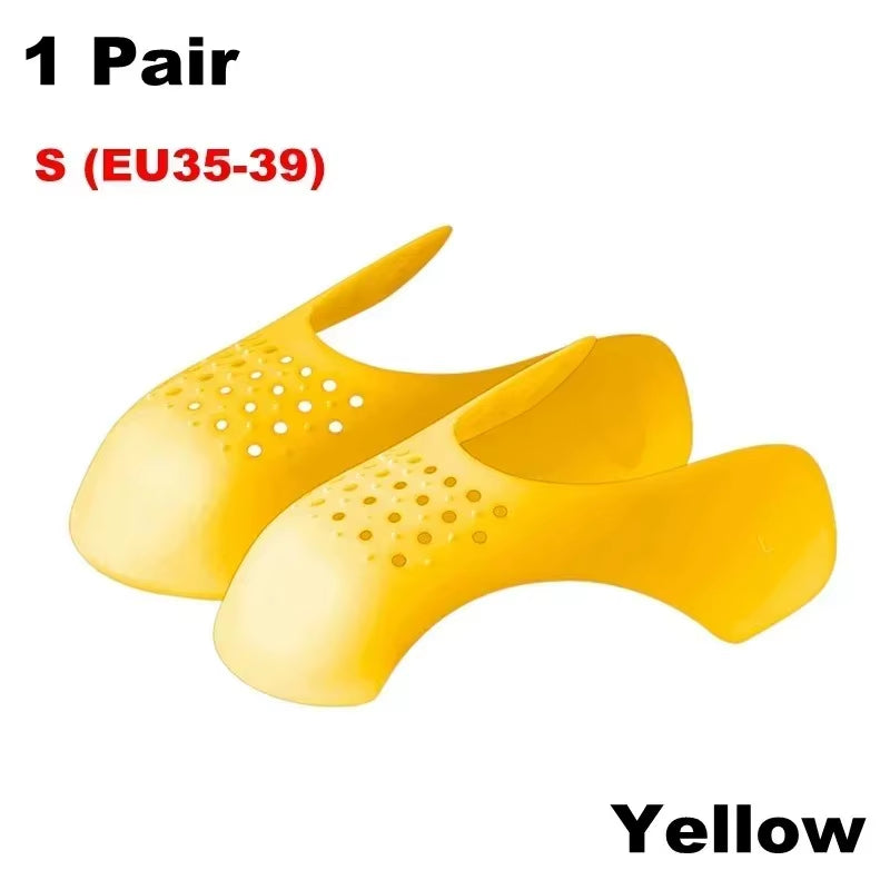 1 Pair Light anti Crease Protector anti Crease Bending Supporting Shoe Toe Crease-Resistance Suitable for Sports Shoes