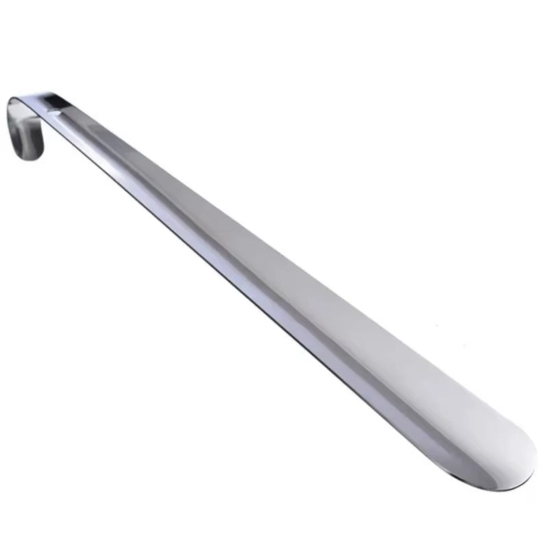 1 Pcs Portable Home Supply Stainless Steel Shoes Lifter Spoon Durable Tool Wearing Long Handle Pull Professional Shoehorn
