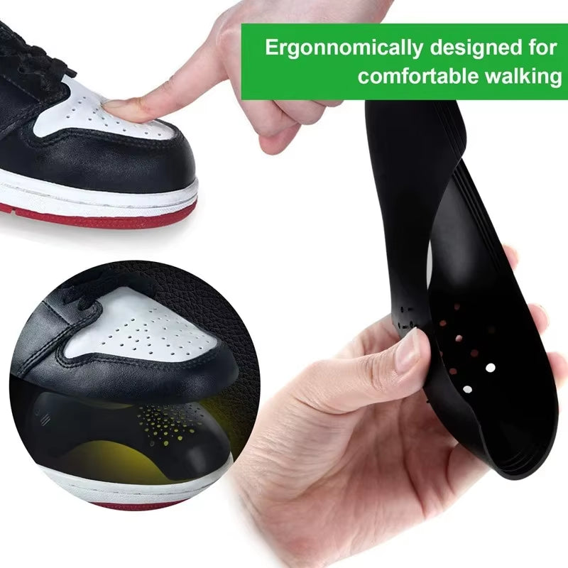 1 Pair Light anti Crease Protector anti Crease Bending Supporting Shoe Toe Crease-Resistance Suitable for Sports Shoes