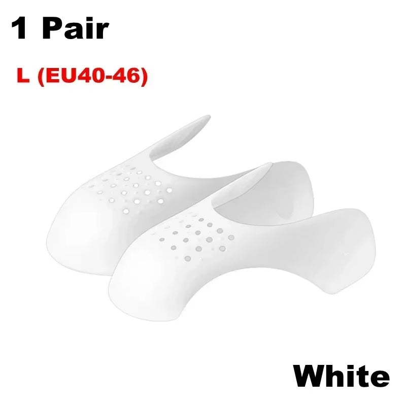 1 Pair Light anti Crease Protector anti Crease Bending Supporting Shoe Toe Crease-Resistance Suitable for Sports Shoes