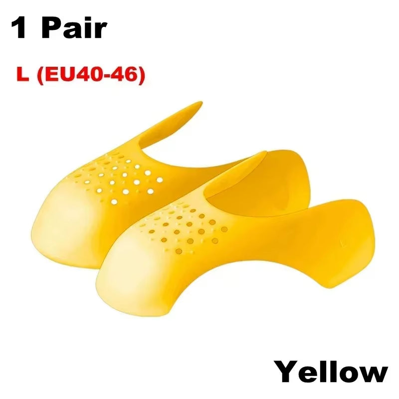 1 Pair Light anti Crease Protector anti Crease Bending Supporting Shoe Toe Crease-Resistance Suitable for Sports Shoes